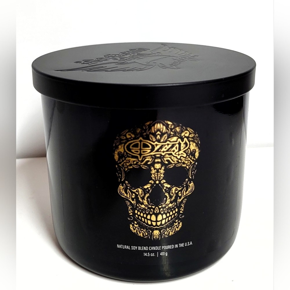 Ozzy Osbourne Midnight Woods Scented Candle Black New with Tag